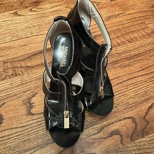 Black Michael Kors heels